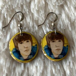 Justin Bieber earrings  